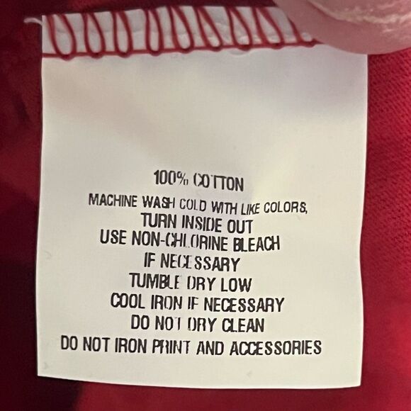 Vans and Walt Disney World Youth Graphic T-Shirt in Red (Large) - Picture 10 of 10